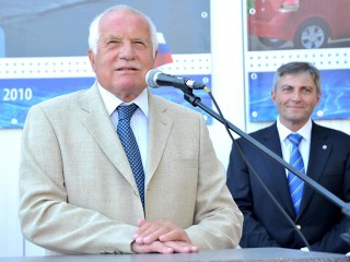 Former president of Czechia Václav Klaus