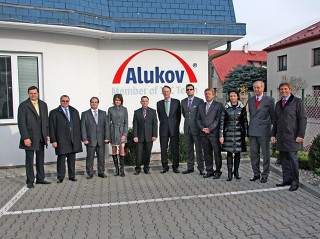 Honorable visitors from Austria at Alukov HZ